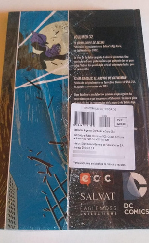 Dc Comics - Cat Woman - El Gran Golpe De Selina #32 (Usado)