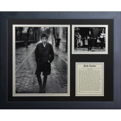 Collage De Fotos Enmarcadas De Bob Dylan, 11 X 14 Pulga...