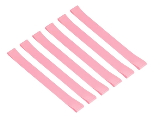 Bandas Elásticas Para Toalla De Silicona 12 Piezas Color Ros