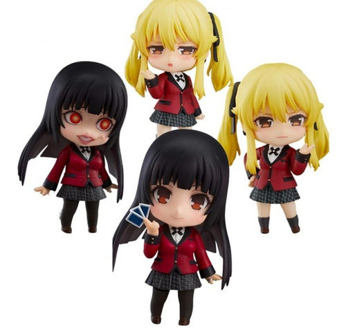 Set Figuras Kakegurui Anime 4 Figuras 