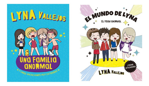 Familia Anormal 3 + Mundo De Lyna - Vallejos - 2 Libros 