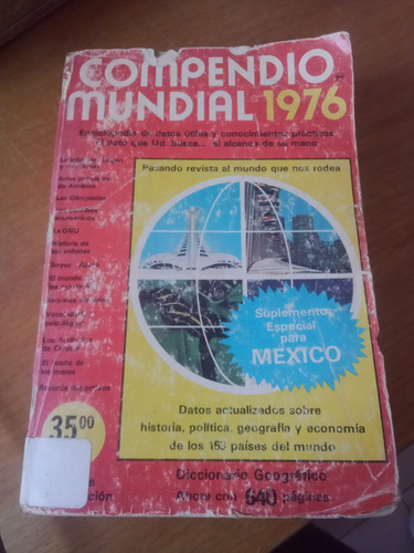 Diccionario Geográfico 1976, Compendio Mundial