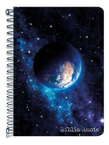 Bíblia Anote NVI espiral - Terra: Série Constelação, de Sbi. Geo-Gráfica e Editora Ltda em português, 2022