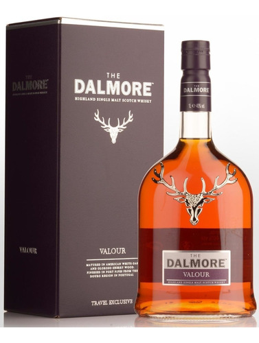 Imagen 1 de 7 de Whisky The Dalmore Valour Single Malt 1000ml En Estuche