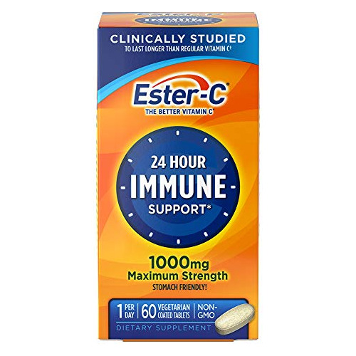 Ester-c Vitamina C, 1.000 Mg, 60 Tabletas Pniio