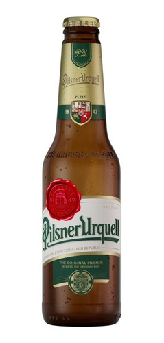 Imagen 2 de 3 de 6 Pack De Cervezas Checas Pilsner Urquell 330 Ml + Tarro