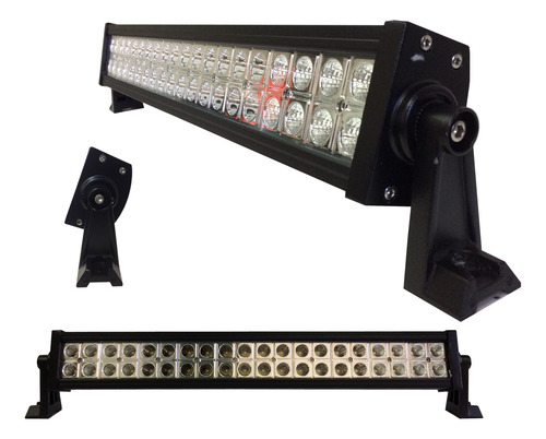 Faro Barra 60 Led 80cm 180w Auto Camioneta 4x4 C/soporte Iael Ial-180be