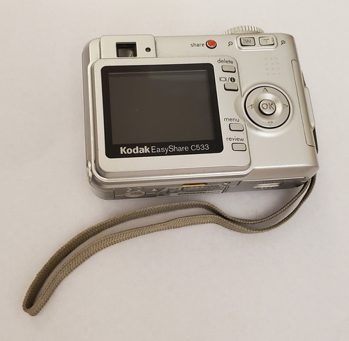 Camara Digital Retro Kodak Easyshare C533 Igual A Nueva Plateado (Usado)