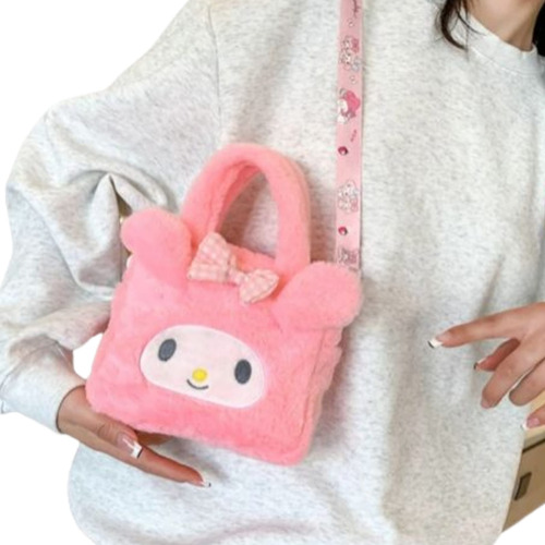 Bolsa Kawaii De Mano  De Conejito My Melody Lolita Mochilita