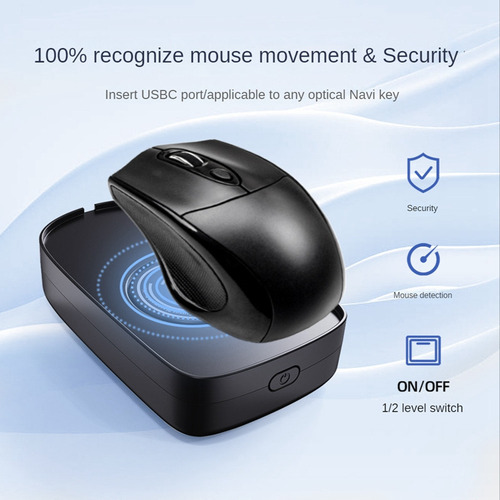 Simulador De Movimiento De Ratón Mouse Jiggler Usb Mover Con