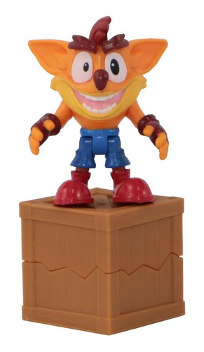 Crash Bandicoo Con Accesorios Figura