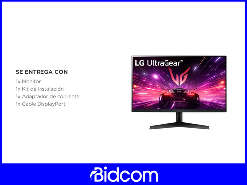 Monitor LG 23.8 Pulgadas Pc Ultragear Gamer 24gs60f 180 Hz