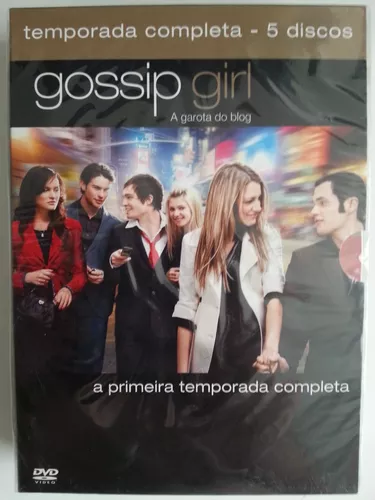 Dvd Gossip Girl - 1ª Temporada Completa - 5 Discos - Lacrado
