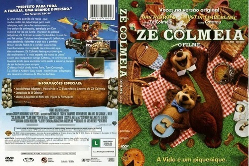 Dvd - Zé Colmeia O Filme