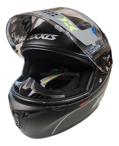 Imagen 3 de 6 de Casco Integral Axxis Draken Mt Unisex Colores Varios Premium