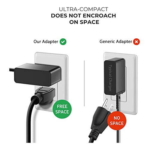 Adaptador Hky De 12 V Ac Dc Compatible Con Crosley Cr8005d C