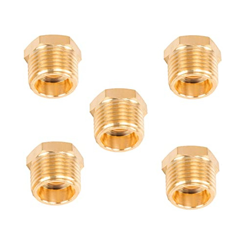 Adaptador De Tubo De Latón Winmien, Sin Reducción Hexagonal