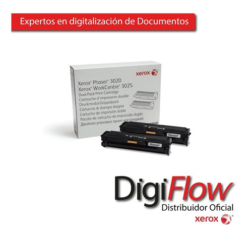 Impresora Laser Wifi Xerox Phaser 3020 Red Usb Monocromatica