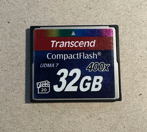 Memoria Compact Flash 32 Gb Transcend