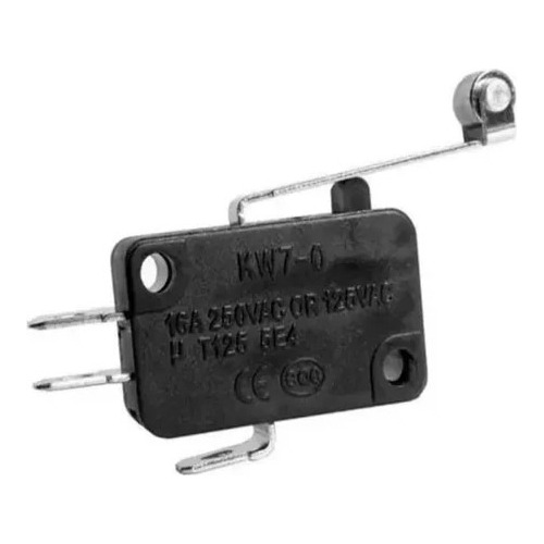 30pcs Chave Micro Switch Fim De Curso Haste 29mm Com Roldana