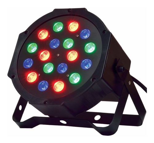 Tacho Led 18 Luces Dmx Rgb Para Colgar O Apoyar