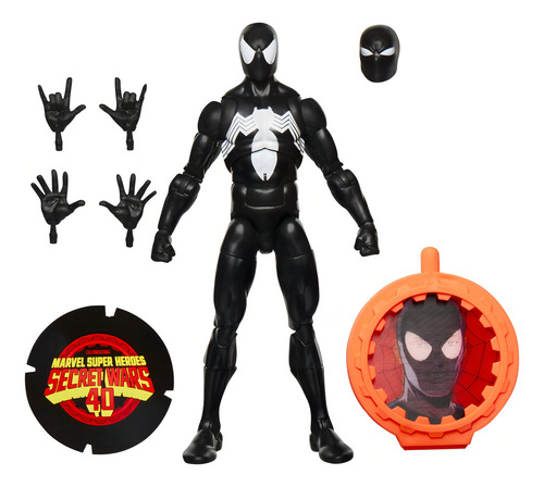 Figura De Acción Marvel Legends Series Secret Wars Spiderman