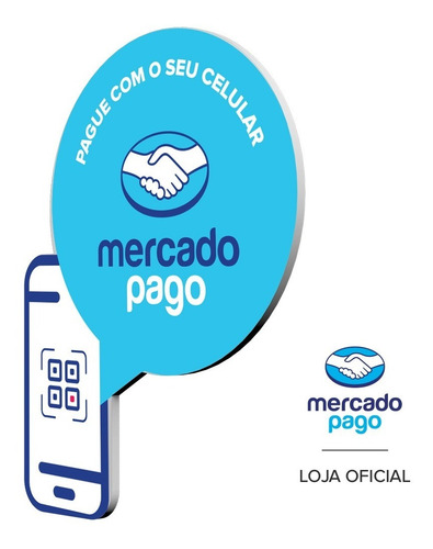 Kit Para Cobrar Com Qr - Oficial Mercado Pago - Aceita Pix!