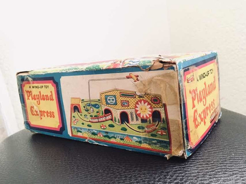 Playland Express - Wind Up Toy - Juguete De Cuerda - 70s.