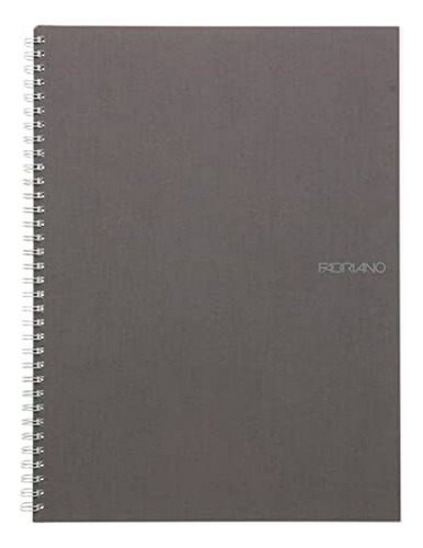 Cuaderno Ecoqua Fabriano, Grande, Espiral, Blanco, 70 Hojas