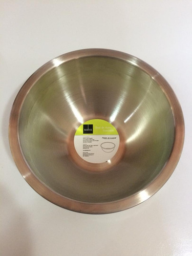 Bowl De Cocina Acero Inoxidable Saba 18 X 9 Cm.