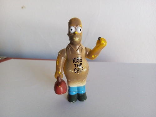 Muñeco Los Simpson  Homero Cocinero Colección Chocolate Jack