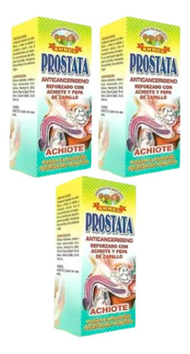 3 X 48 Soles| Prostata (desinflamante Prostatico)annel 500ml