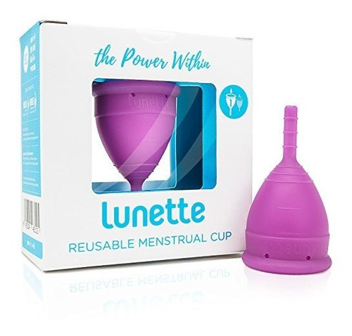 Luneta Copa Menstrual - Violeta - Reutilizables Modelo 1 Men