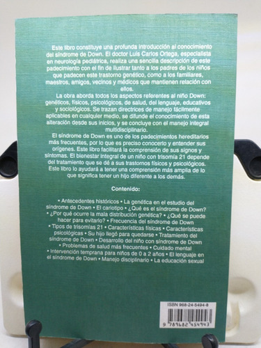 Síndrome De Down, El. - Luis Carlos Ortega Támez