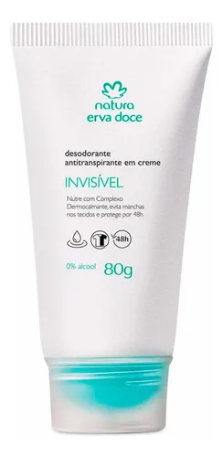 comprar Natura Desodorante Antitraspirante Invisible En Crema Erva Doce
