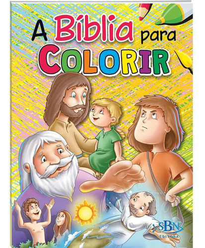 Bíblia para Colorir, A, de Marques, Cristina. Editora Todolivro Distribuidora Ltda., capa mole em português, 2017