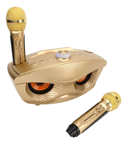 Micrófono Con Altavoz Portátil Karaoke Machine 2 Inalámbrico