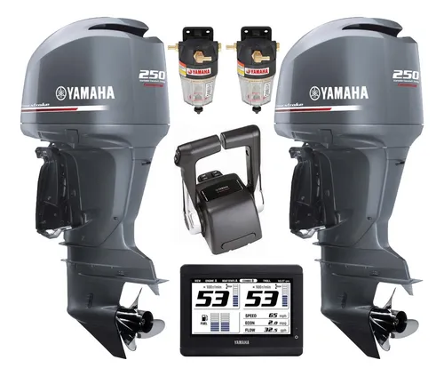 Kit De Motores Yamaha 500hp En Duo Yunta De 250hp - En Stock