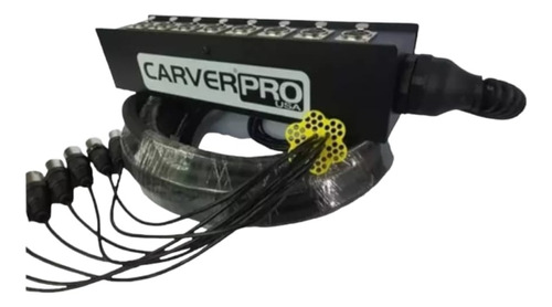 Cable Multipar 8 Canales 20 Mt Carver Pro 