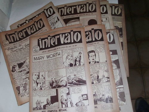 Intervalo - Lote De 13 Revistas