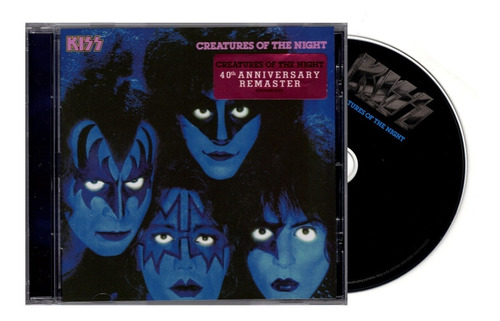 Kiss Creatures Of The Night 40th Anniversary Disco Cd 