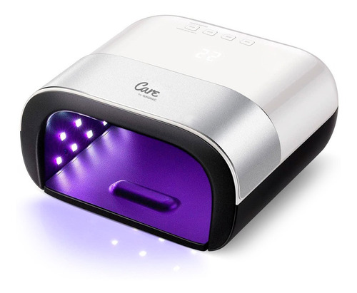 Cabina Uv Led Uñas Pro Gadnic Lámpara Gelificadas 48w Color Blanco