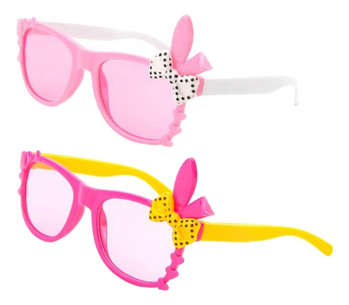 Imagen 2 de 8 de 2 Gafas De Sol De Pascua Para Niños, Oreja De Conejo, Fiesta