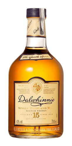 Whisky Dalwhinnie 15años X750ml - mL a $330