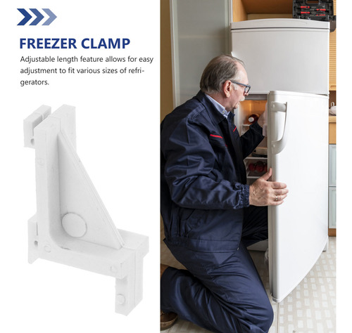 Abrazadera De Soporte Para Refrigerador, 10 Unidades
