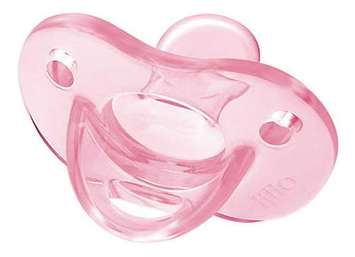 Chupeta Soft Calming 100% Silicone Simét. Tam.2 Rosa - Lillo