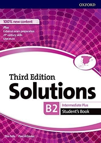 Solutions Intermediate Plus. Student's Book 3rd Edition - 97