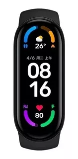 Xiaomi Mi Smart Band 7 1.62" caja negra, malla negra