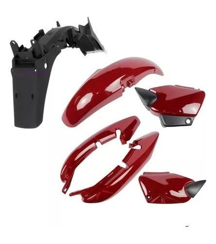 Kit Carenagem Completo Moto Honda Titan 125 2000 A 2004