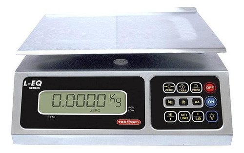 Báscula Comercial Digital L-eq Acero Inox 10 Kg - Torrey Color Plata